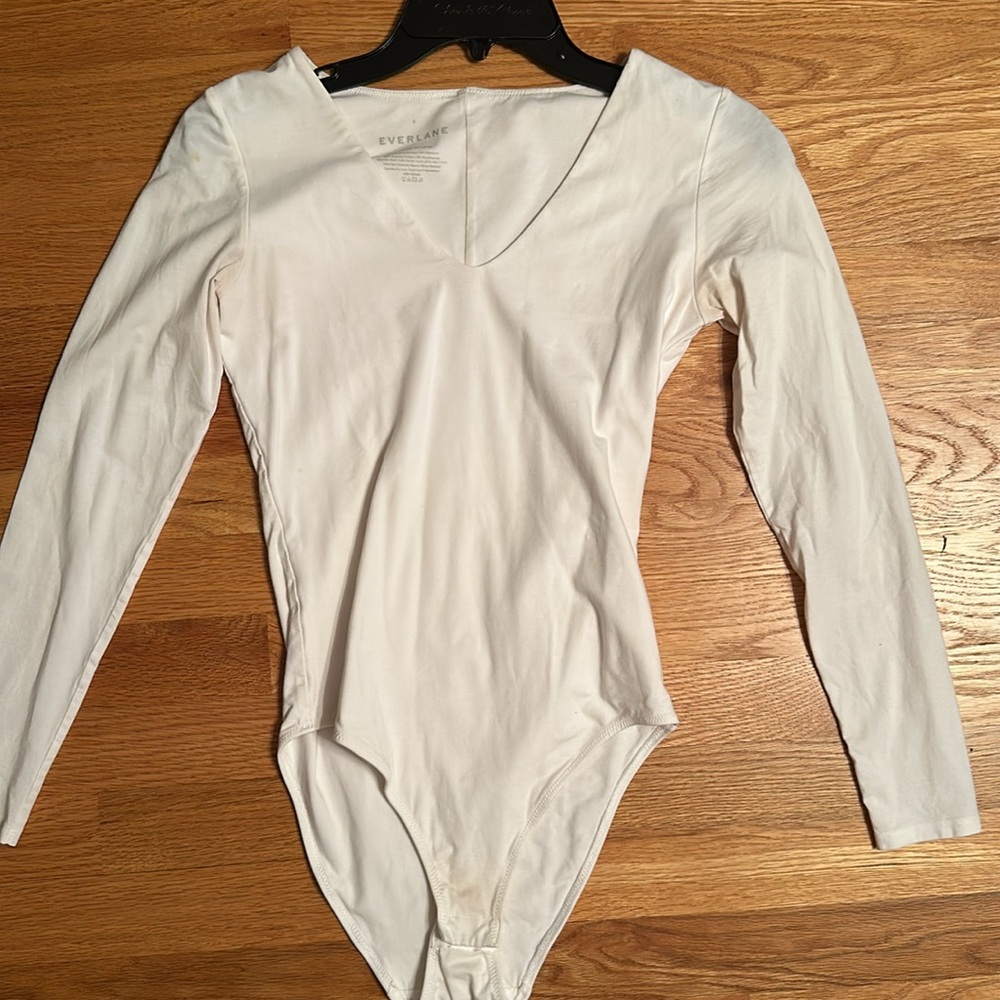 White body suit- Everlane